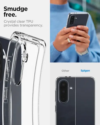 Spigen Liquid Crystal Samsung Galaxy A36 Hoesje Back Cover Transparant afbeelding 7