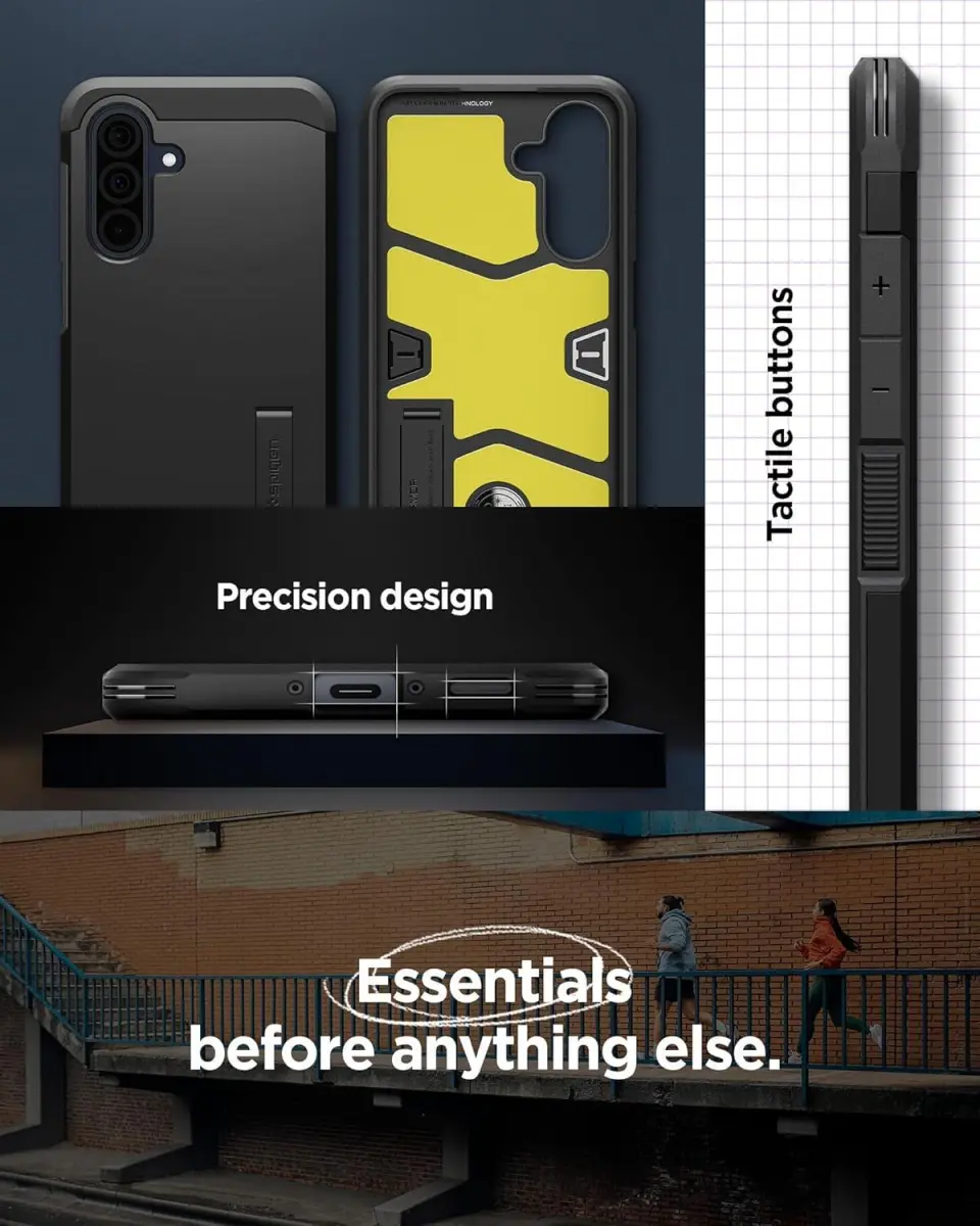 Spigen Tough Armor Samsung Galaxy A36 Hoesje Back Cover Zwart afbeelding 5