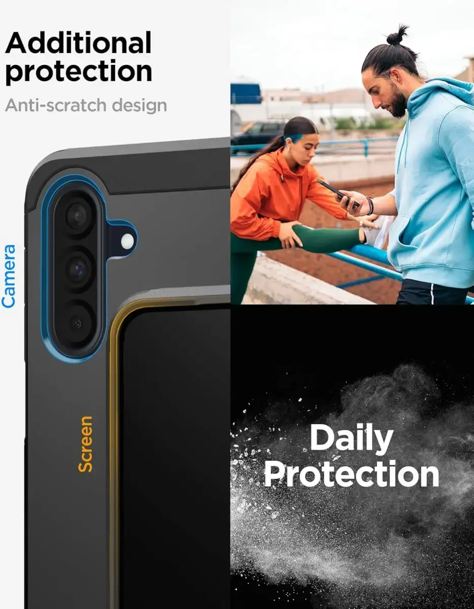 Spigen Tough Armor Samsung Galaxy A36 Hoesje Back Cover Zwart afbeelding 8