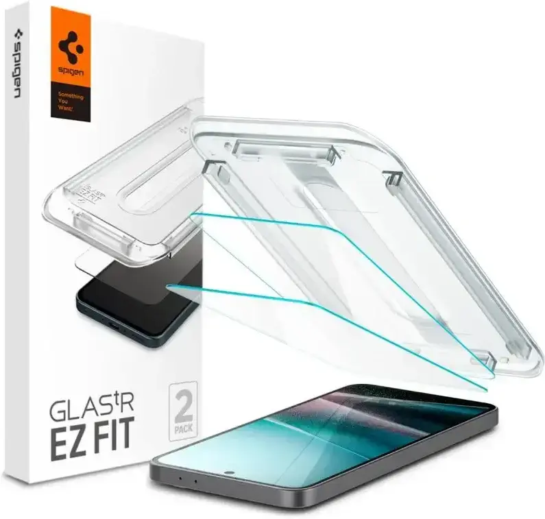 Spigen EZ Fit GLAS.tR Samsung Galaxy A36 Screen Protector 2-Pack afbeelding 1