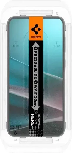 Spigen EZ Fit GLAS.tR Samsung Galaxy A36 Screen Protector 2-Pack afbeelding 4