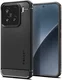 Spigen Rugged Armor Xiaomi 15 Hoesje Back Cover Matte Zwart afbeelding 1