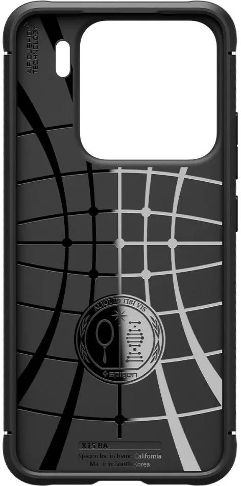 Spigen Rugged Armor Xiaomi 15 Hoesje Back Cover Matte Zwart afbeelding 7