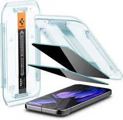 Spigen EZ Fit GLAS.tR Google Pixel 9 / 9 Pro Privacy Glass 2-Pack afbeelding