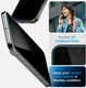 Spigen EZ Fit GLAS.tR Google Pixel 9 Pro XL Privacy Glass 2-Pack afbeelding 6