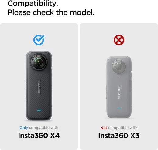 Spigen Glas.tR Slim Insta360 X4 Screen Protector Tempered Glass (2-Pack) afbeelding 2