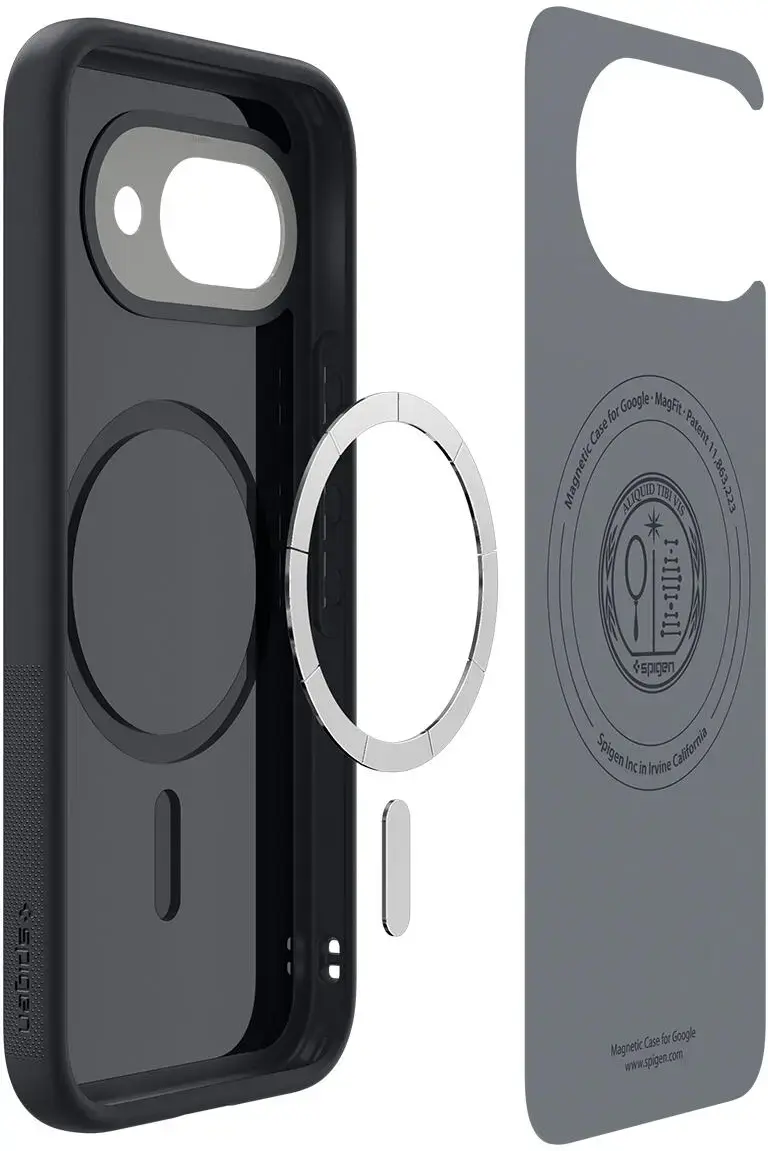 Spigen Nano Pop MagFit Google Pixel 9a Hoesje MagSafe Back Cover Zwart afbeelding 15