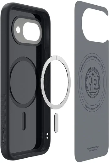 Spigen Nano Pop MagFit Google Pixel 9a Hoesje MagSafe Back Cover Zwart afbeelding 15