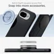 Spigen Nano Pop MagFit Google Pixel 9a Hoesje MagSafe Back Cover Zwart afbeelding 6