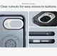 Spigen Nano Pop MagFit Google Pixel 9a Hoesje MagSafe Back Cover Zwart afbeelding 7