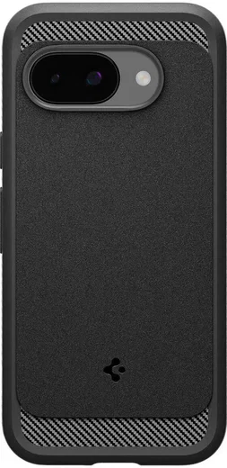 Spigen Rugged Armor MagFit Google Pixel 9a Hoesje MagSafe Zwart afbeelding 3