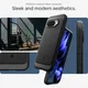 Spigen Rugged Armor MagFit Google Pixel 9a Hoesje MagSafe Zwart afbeelding 5