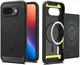 Spigen Rugged Armor MagFit Google Pixel 9a Hoesje MagSafe Zwart afbeelding 2
