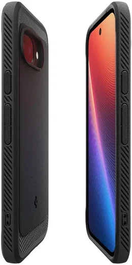 Spigen Rugged Armor MagFit Google Pixel 9a Hoesje MagSafe Zwart afbeelding 10