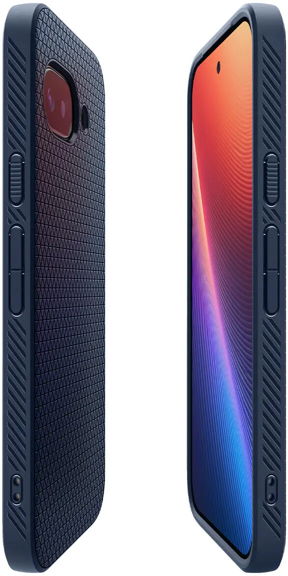 Spigen Liquid Air Google Pixel 9a Hoesje Back Cover Blauw afbeelding 11