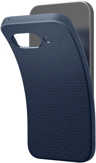 Spigen Liquid Air Google Pixel 9a Hoesje Back Cover Blauw afbeelding 3