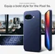 Spigen Liquid Air Google Pixel 9a Hoesje Back Cover Blauw afbeelding 5
