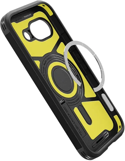 Spigen Tough Armor Google Pixel 9a Hoesje MagSafe Back Cover Zwart afbeelding 16