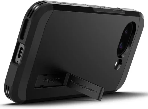 Spigen Tough Armor Google Pixel 9a Hoesje MagSafe Back Cover Zwart afbeelding 3