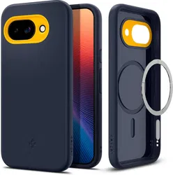 Spigen Nano Pop MagFit Google Pixel 9a Hoesje MagSafe Back Cover Blauw afbeelding