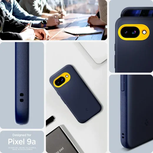 Spigen Nano Pop MagFit Google Pixel 9a Hoesje MagSafe Back Cover Blauw afbeelding 4