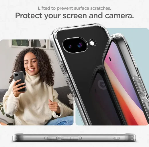 Spigen Ultra Hybrid Google Pixel 9a Hoesje Back Cover Transparant afbeelding 7