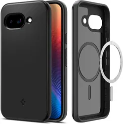 Spigen Thin Fit MagFit Google Pixel 9a Hoesje MagSafe Back Cover Zwart afbeelding