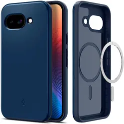 Spigen Thin Fit MagFit Google Pixel 9a Hoesje MagSafe Back Cover Blauw afbeelding