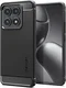 Spigen Rugged Armor Xiaomi 14T Pro Hoesje Back Cover Zwart afbeelding 1