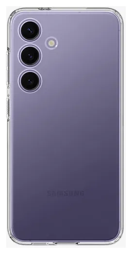 Spigen Crystal Flex Samsung Galaxy S24 FE Hoesje Back Cover Transparant afbeelding 1