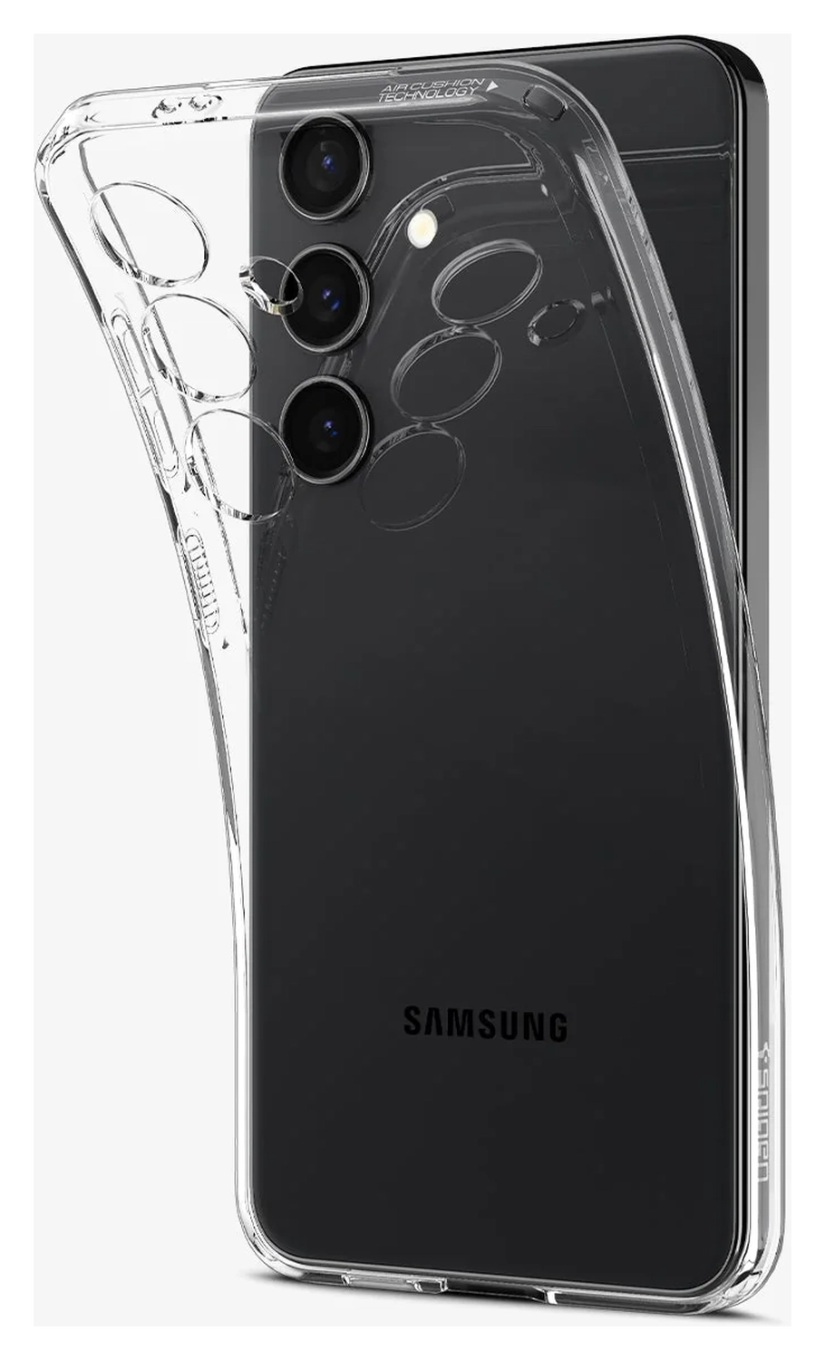 Spigen Crystal Flex Samsung Galaxy S24 FE Hoesje Back Cover Transparant afbeelding 4