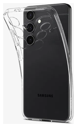 Spigen Crystal Flex Samsung Galaxy S24 FE Hoesje Back Cover Transparant afbeelding 4