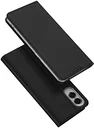 Dux Ducis Skin Pro Samsung Galaxy S25 Edge Hoesje Portemonnee Book Case Zwart