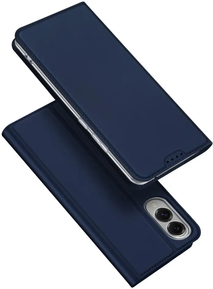 Dux Ducis Skin Pro Samsung Galaxy S25 Edge Hoesje Portemonnee Book Case Blauw afbeelding 1