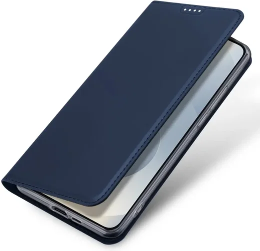 Dux Ducis Skin Pro Samsung Galaxy S25 Edge Hoesje Portemonnee Book Case Blauw afbeelding 5
