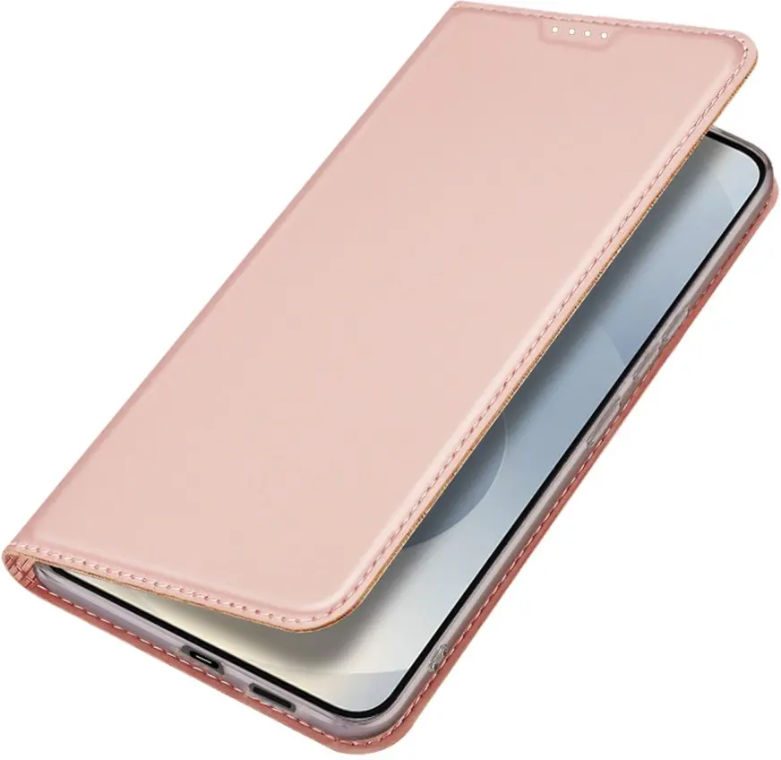 Dux Ducis Skin Pro Samsung Galaxy S25 Edge Hoesje Portemonnee Book Case Roze afbeelding 5