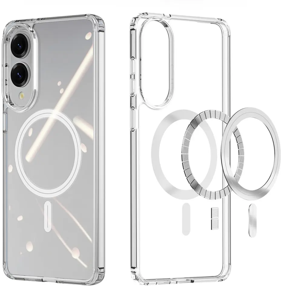 Dux Ducis Clin Samsung Galaxy S25 Edge Hoesje MagSafe Back Cover Transparant afbeelding 10