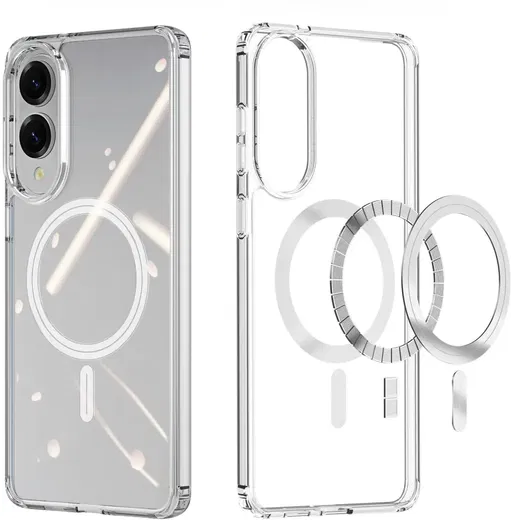 Dux Ducis Clin Samsung Galaxy S25 Edge Hoesje MagSafe Back Cover Transparant afbeelding 10