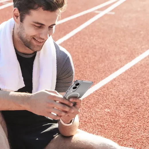 Dux Ducis Clin Samsung Galaxy S25 Edge Hoesje MagSafe Back Cover Transparant afbeelding 9