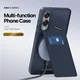 Dux Ducis Rafi II Samsung Galaxy S25 Edge Hoesje MagSafe Back Cover Blauw afbeelding 6