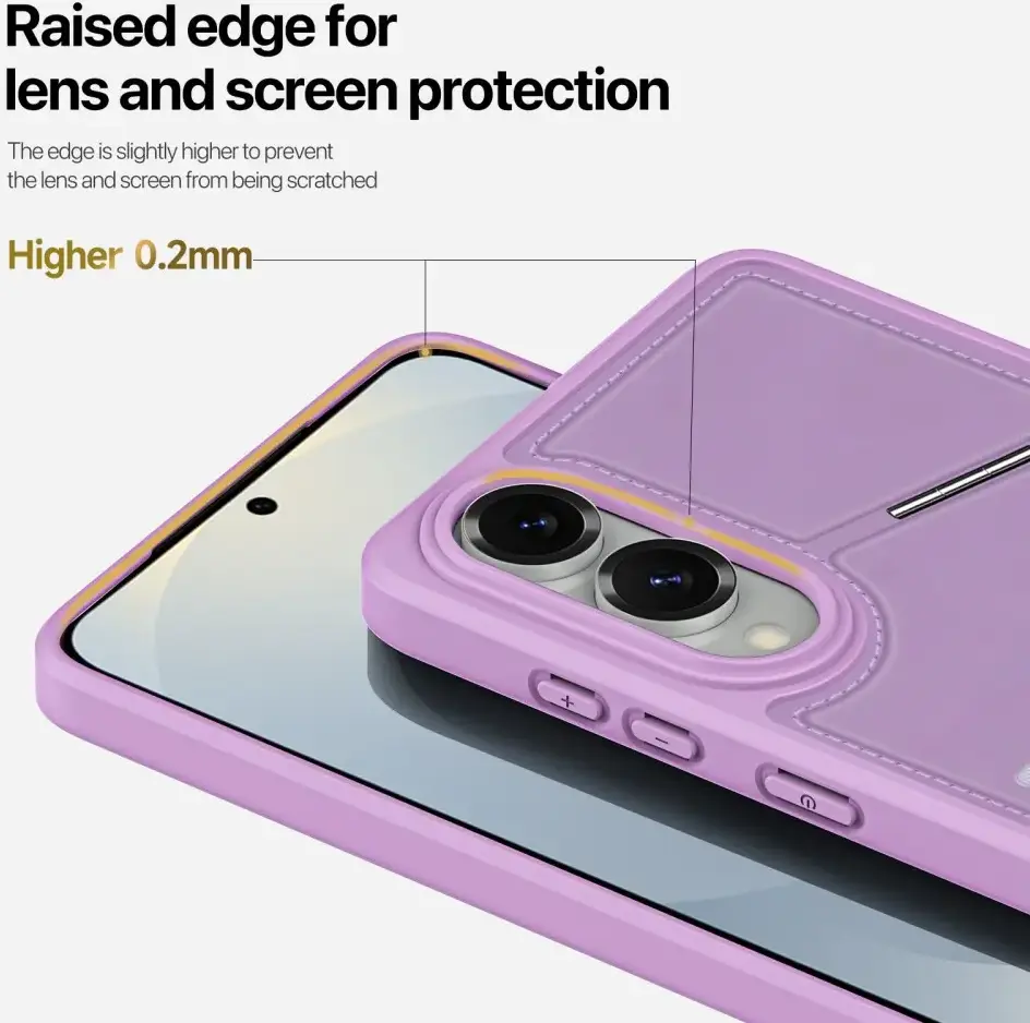 Dux Ducis Rafi II Samsung Galaxy S25 Edge Hoesje MagSafe Back Cover Roze afbeelding 11