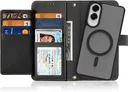 Dux Ducis Lawa Samsung Galaxy S25 Edge Hoesje 2-in-1 Wallet Case MagSafe Zwart