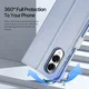 Dux Ducis Lawa Samsung Galaxy S25 Edge Hoesje 2-in-1 Wallet Case MagSafe Blauw afbeelding 10