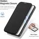 Dux Ducis Skin X Pro Samsung Galaxy S25 Edge Hoesje MagSafe Book Case Zwart afbeelding 5