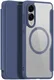 Dux Ducis Skin X Pro Samsung Galaxy S25 Edge Hoesje MagSafe Book Case Blauw