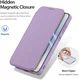 Dux Ducis Skin X Pro Samsung Galaxy S25 Edge Hoesje MagSafe Book Case Paars afbeelding 5
