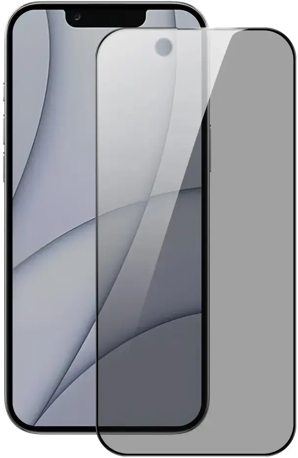 Dux Ducis Apple iPhone 17e / 16e Screen Protector Privacy Tempered Glass 9H afbeelding 1