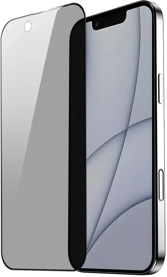 Dux Ducis Apple iPhone 17e / 16e Screen Protector Privacy Tempered Glass 9H afbeelding 2