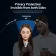 Dux Ducis Apple iPhone 17e / 16e Screen Protector Privacy Tempered Glass 9H afbeelding 3