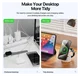 Duzzona W23 5-in-1 Draadloze MagSafe Oplader 15W met Bluetooth Speaker afbeelding 6